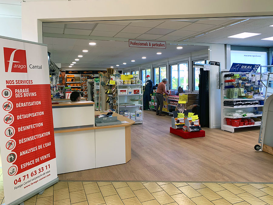 Désinfection contre le COVID-19- Farago Cantal